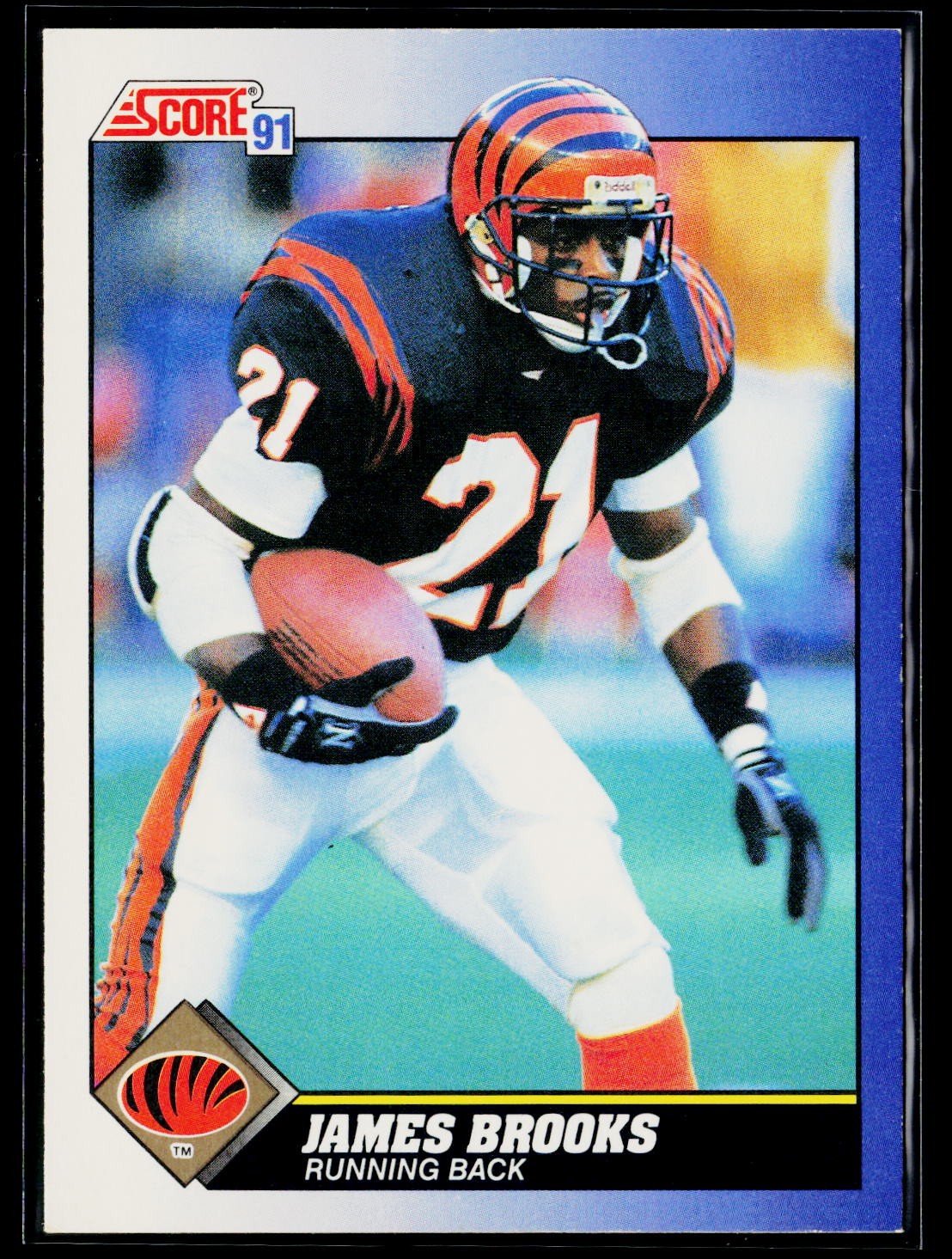 1991 Score #21 James Brooks