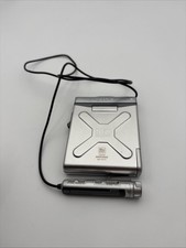 Sony Model Number MZ-EP11 Silver MiniDisc MD Walkman Player Working