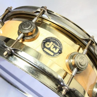 DW Collector's Series Edge Snare Drum 14x5 Maple/Brass Hybrid