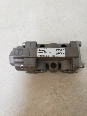 NEW VERSA BSP-3306-316 1/4in 3-way Normally Open Valve