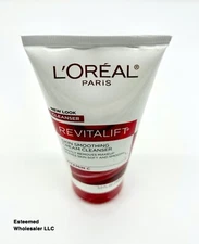 L'OREAL Revitalift Skin Smoothing Cream Cleanser w/Vitamin C 5oz w/o box