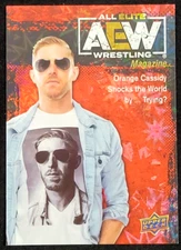 2021 UPPER DECK AEW ORANGE CASSIDY DYNAMITE MAGAZINE PARALLEL