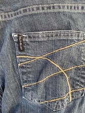 Delta Blue Jean Company Size 29 Medium Rise Bootcut Stretch Jeans USA Made