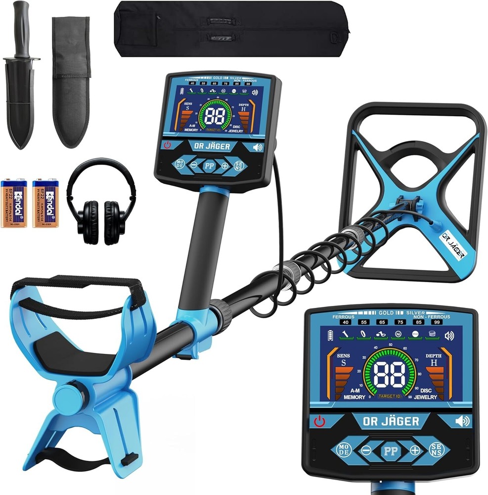 Waterproof Metal Detector for Adults with Gold Detection