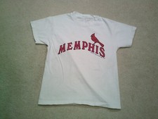 Vintage St Louis Cardinals T Shirt Boys 6 White 90s