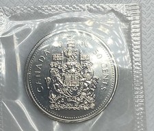 2000W CANADA 50 CENTS PROOF LIKE HALF DOLLAR SEALED COIN