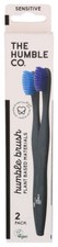 The Humble Plant-Based Sensitive Toothbrush Blue-Purple 2 Ct