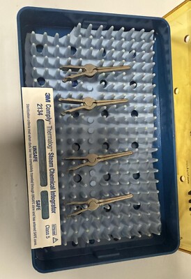 Misc stainless steel clips with autoclave tray 4 pcs-MAB-9903 | eBay
