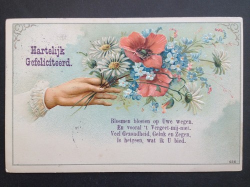 Superbe cpa Fantaisie Gaufrées Postcard Embossed