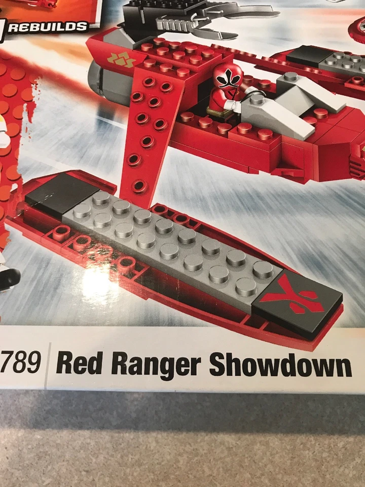 SABANS Power Rangers Samurai Mega Bloks 171 piezas #5789 Red Ranger Showdown Set G Foto 4 de 4