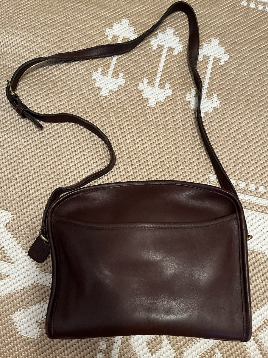 COACH Vintage Metropolis Brown Leather Crossbody/ Shoulder Bag