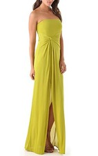 NEW BCBGMAXAZRIA DILL MARYANNE STRAPLESS GOWN NEY6R756/AL230 SIZE S