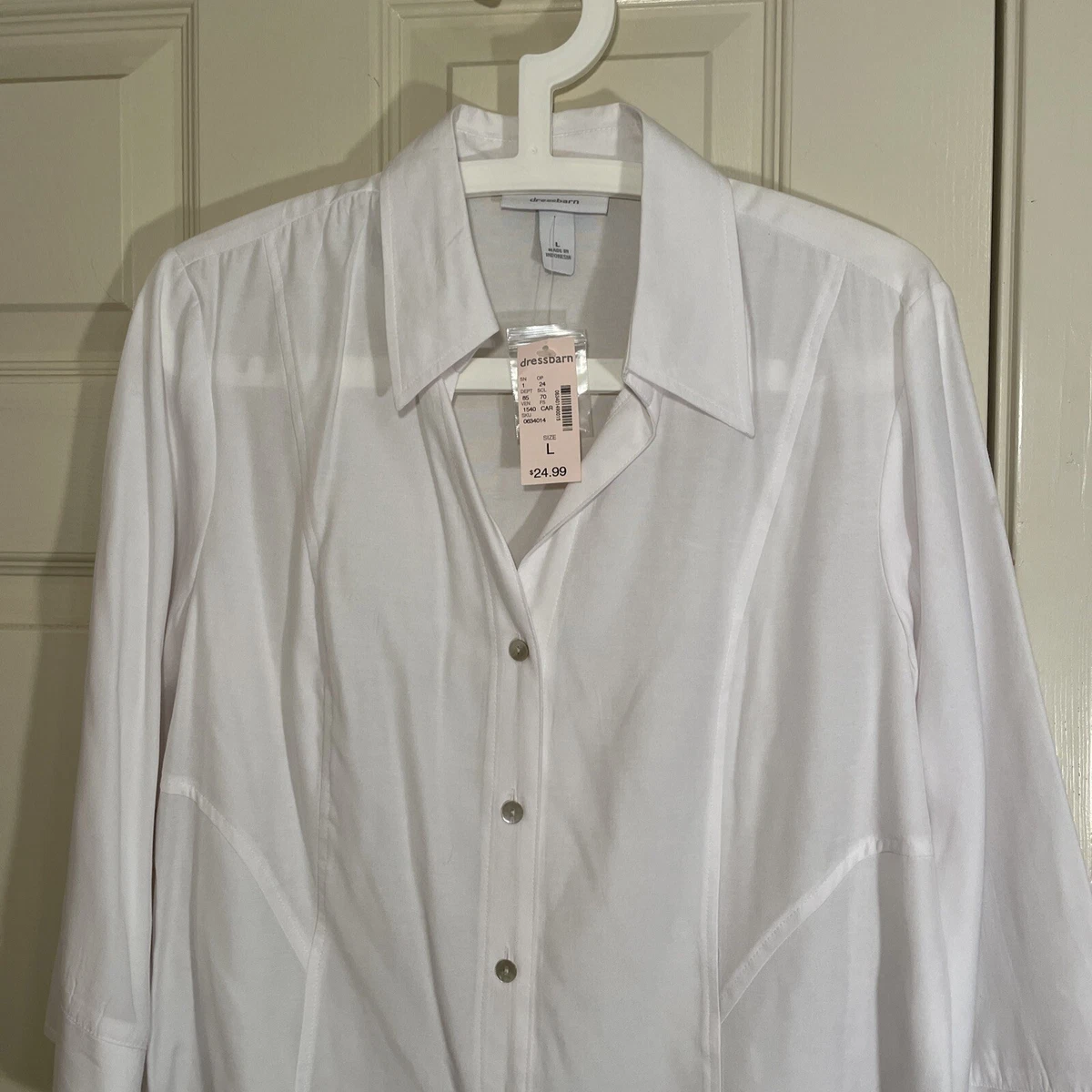 Dressbarn clearance white blouses