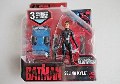 Selina Kyle Catwoman The Batman 4'' Action Figure 3 Accessories NEW 