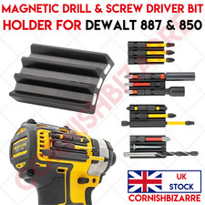 MAGNETIC SCREW DRIVER & DRILL BIT TOOL HOLDER FOR DEWALT 887 & 850 - UK STOCK
