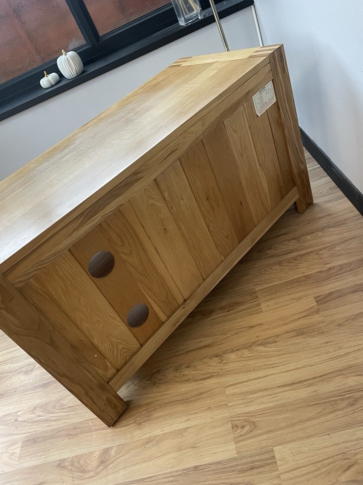 Oak Furniture Land Alto Solid Oak Tv Stand Delivery Available eBay