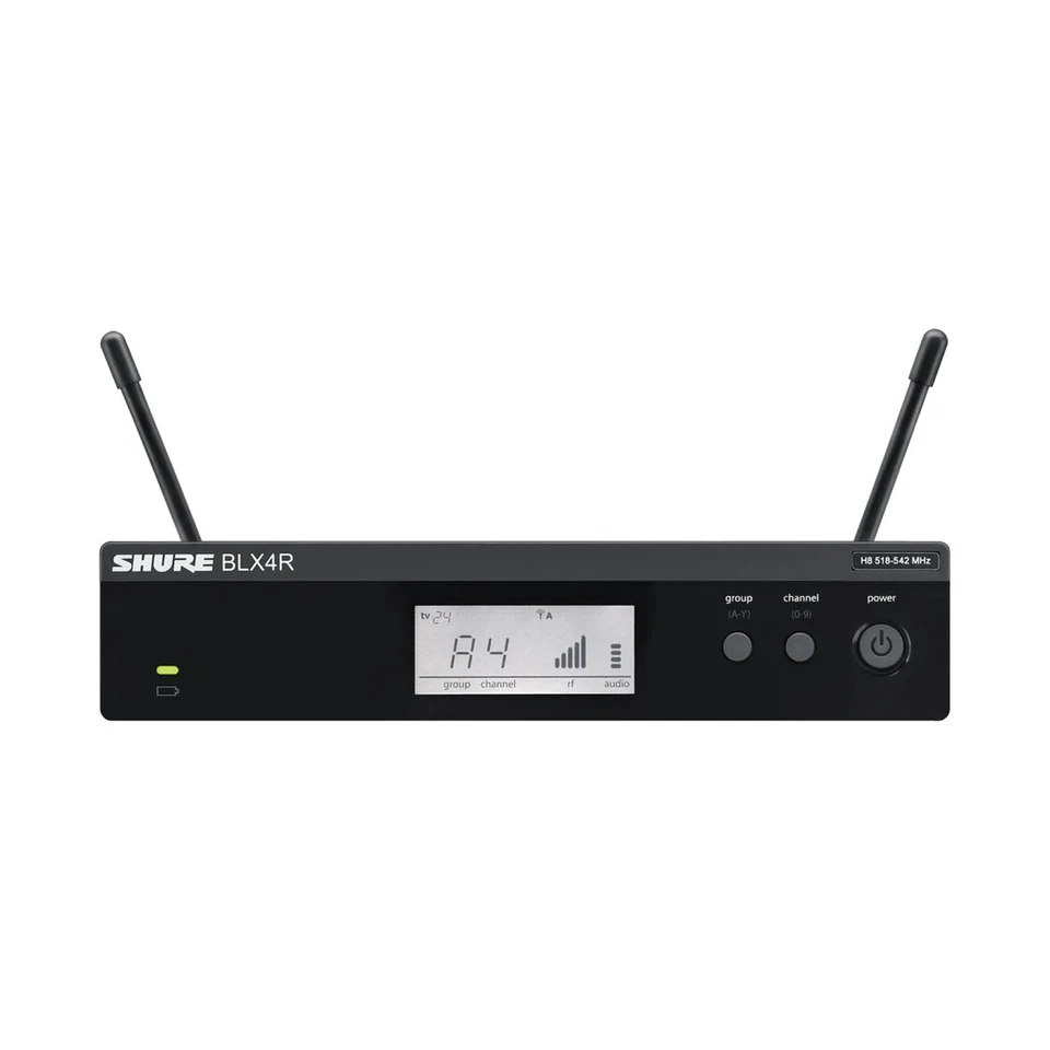 Shure BLX4 Wireless Receiver Series All Frequency Bands Available H9-J11 - Image 2 of 4