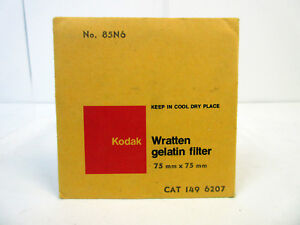 Kodak Wratten Gelatin Filter Chart