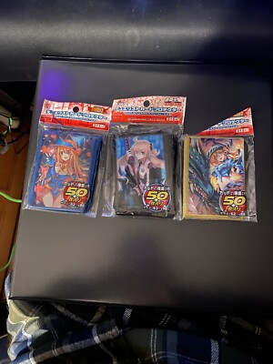 sky striker card sleeves Raye & Roze Resting Holographic Trading Card Game Card Sleeves help Duelists keep their cards secure and protected during Duels. Border Sleeves SKY STRIKER