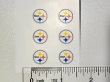 Tonka Steel Stickers Set Of 6 For 1970s Mini Tonka