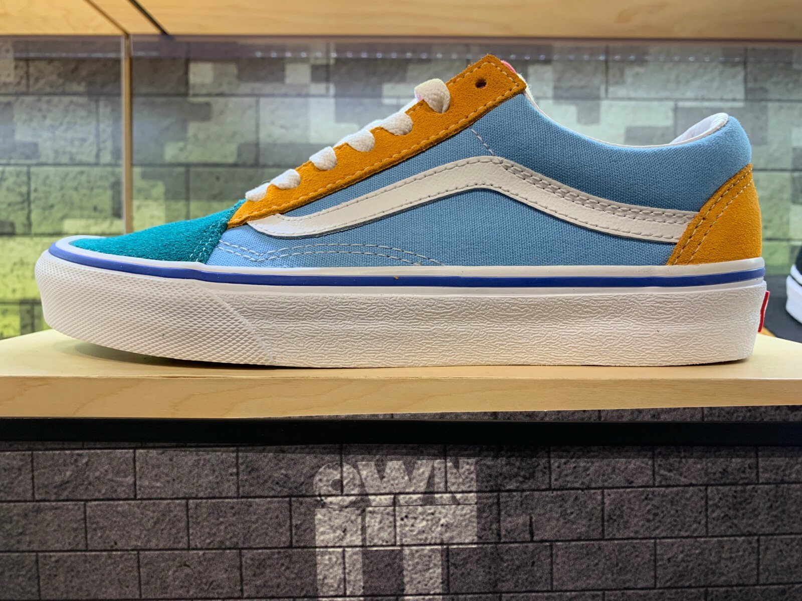 vans multi bright old skool