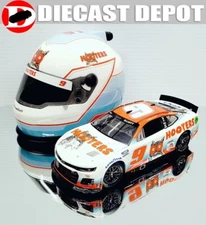 CHASE ELLIOTT 2022 HOOTERS 1/24 ARC DIECAST & HELMET COMBO DEAL