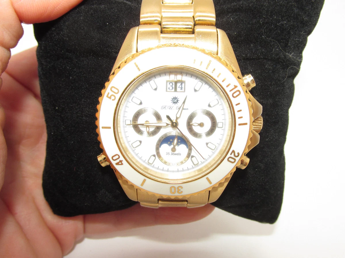 R.U.Braun RUB-01-0004 Automatic Chronograph Herrenarmbanduhr  