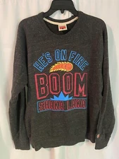 Homage NBA Jam Boom Shaka Laka Hes On Fire Sweatshirt Large