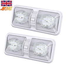 12V Car Interior Light Van Campervan Caravan LED Ceiling Dome Lights 6000K White