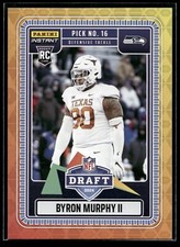 2024 Panini Instant Byron Murphy II ROOKIE CARD DRAFT NIGHT 1/789 Seahawks #3 RC. rookie card picture