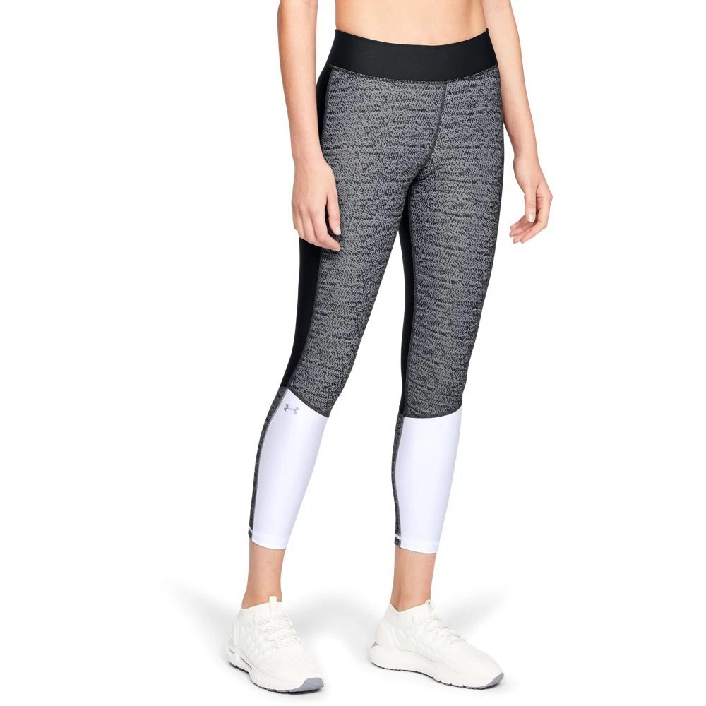 Under Armour Women's HeatGear Armour Leggings Black / Metallic