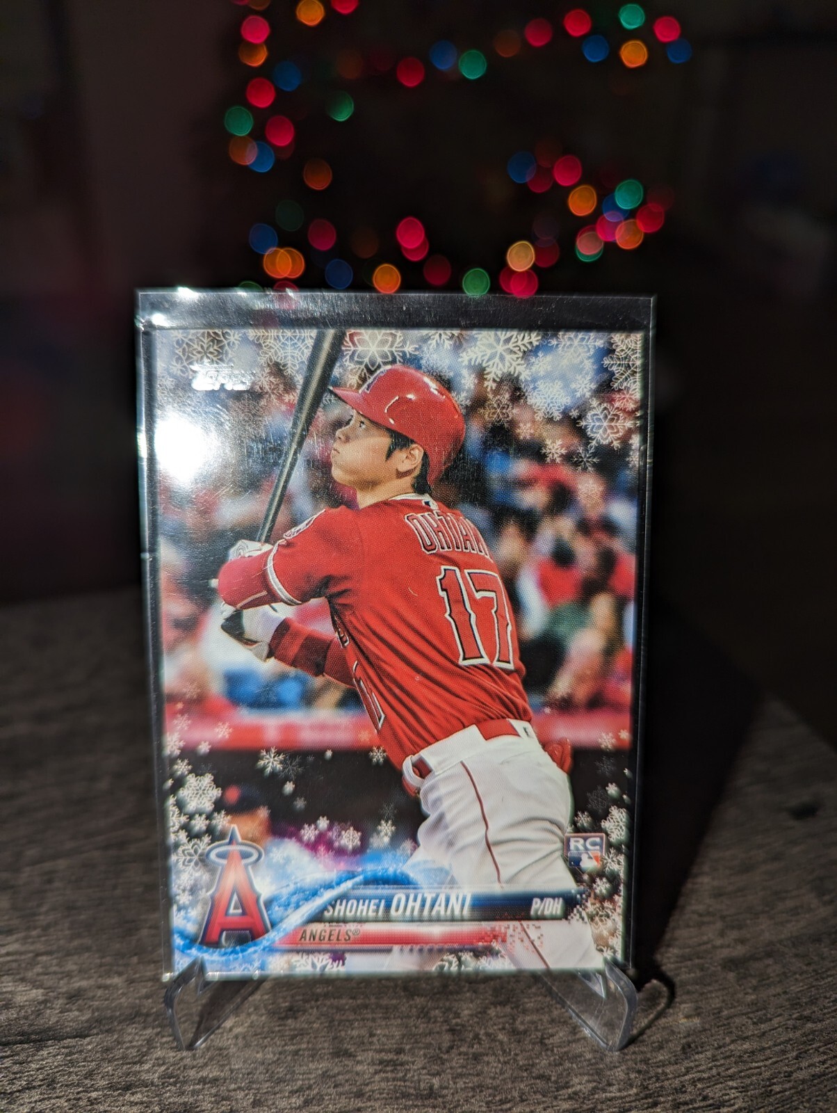 🔥2018 SHOHEI OHTANI Topps Holiday - #HMW17 (Rookie Card)🎄❄️
