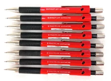 8 Staedtler Marsmicro 77505-2 0.5mm Mechanical Pencils Retractable Drafting Art