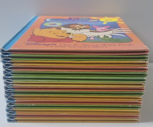 Lot of 15 Disney's Out & About With Pooh HC Books Set - A Grow and Learn Library - Picture 10 of 11