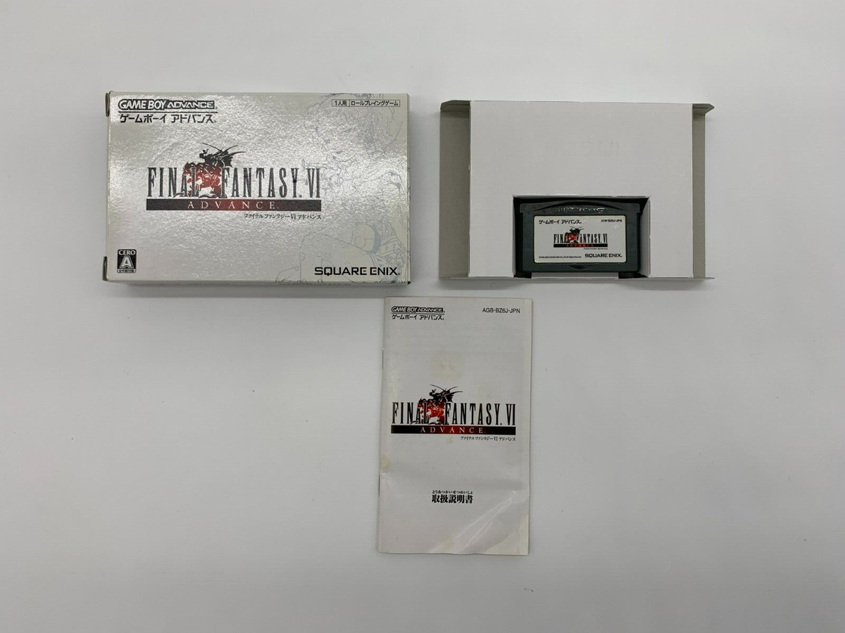 【希少】ファイナルファンタジー 旧TCG Chapter Ⅵ 未開封BOX Final Fantasy VI Nintendo Game Boy Advance Complete in Box | eBay