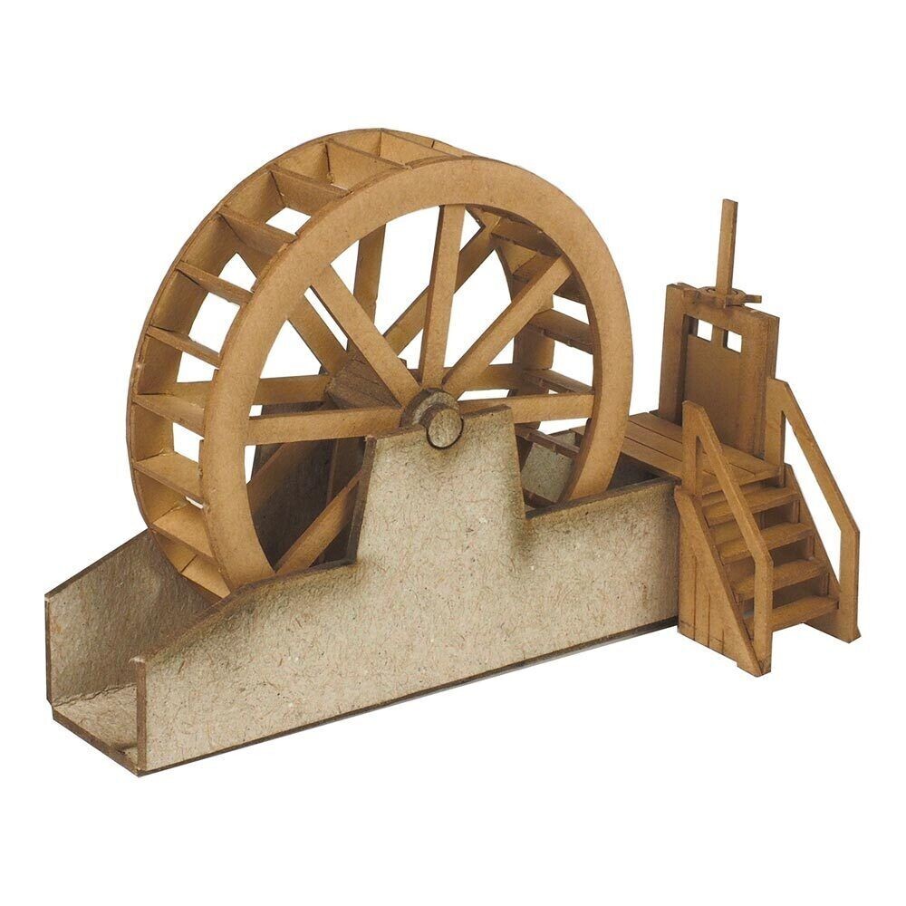 Metcalfe PO541  - Waterwheel Card Kit - OO Gauge