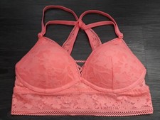 VS padded strappy front back lacie long line Bralette NEW size small