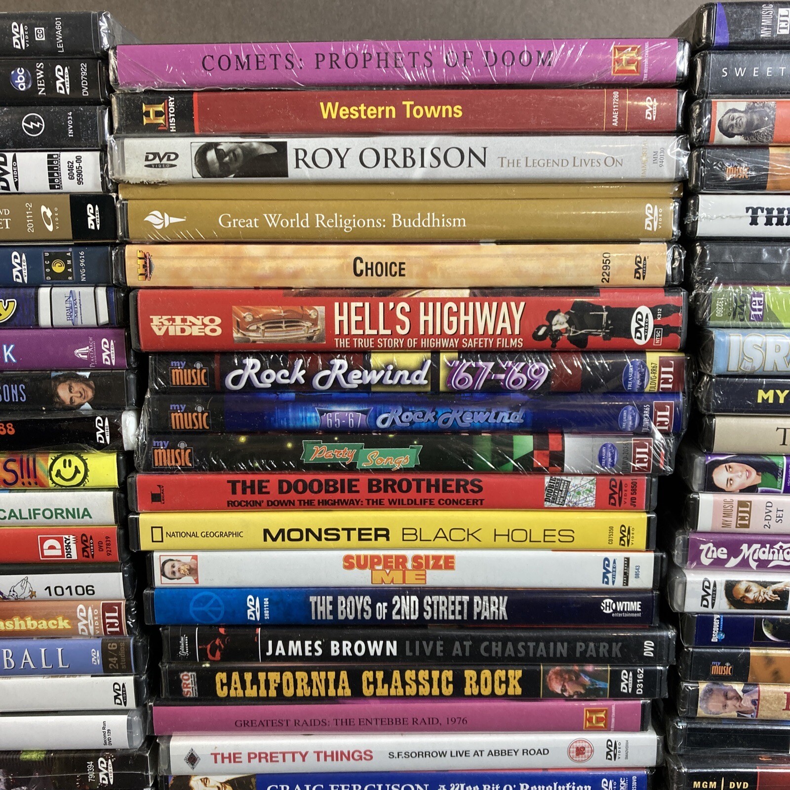 (110+) MASSIVE DVD WHOLESALE LOT CLASSICS ROCK COMEDY eBay