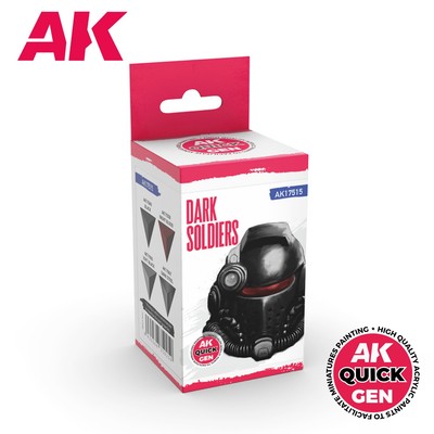 AK Interactive: Dark Soldiers - QUICK GEN Set - AK17515