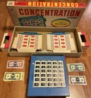 Vintage 1968 Milton Bradley Concentration Board Game 12th Edition #4950