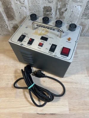  Novatron 500 Plus Power Pack 120VAC 60Hz 5A EL 5 Amps Untested Powers On 