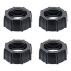 4 PCS Car Phone Mount Replacement Parts, Tightening Nut for small, black