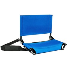 Stadium Seat - Lightweight, Portable Folding Chair for Bleachers and Benches ...