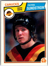 Patrik Sundstrom 1983-84 O-Pee-Chee Rookie Card #361 Vancouver Canucks RC