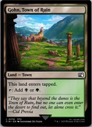 Gohn, Town of Ruin - 278 - Final Fantasy MTG Land