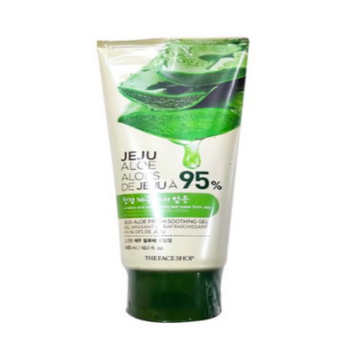 Jeju Aloe 95% Fresh Soothing Gel 300ml K-Beauty Hydrating Moisturizer