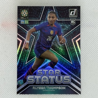 2023 Donruss Womens World Cup | Alyssa Thompson USWNT | Rookie Star Status!