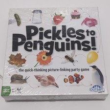 Pickles To Penguins Board Game Quick Thinking Picture Link Family
