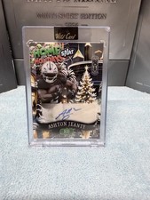 Ashton Jeanty Auto Color Match True 1/1 CASE HIT 2025 Wild Card Splat Edition