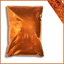 15oz Bright Orange Metal Flake - .004'' Very Fine Premium Paint Additive (444ml)